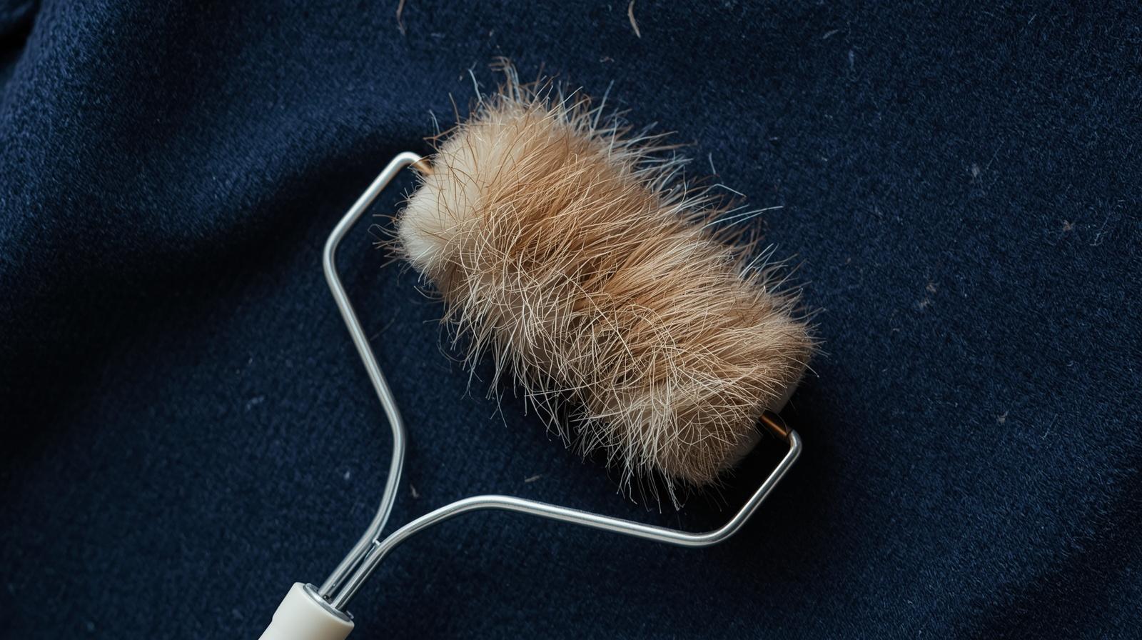 how to remove dog hair from clothes